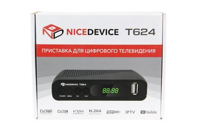 Цифровая приставка NICEDEVICE T-624