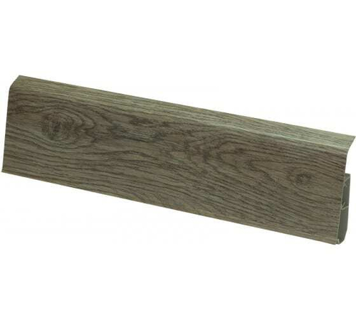 Плинтус со съемной панелью ROYCE 80 мм 310 Дуб Премиум