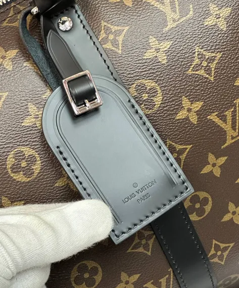 Сумка мужская Louis Vuitton Keepall канва Monogram Macassar