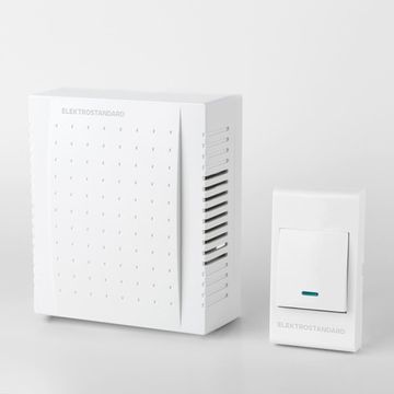 Звонок электромеханический DBQ26M WM 1M IP44 белый Elektrostandard
