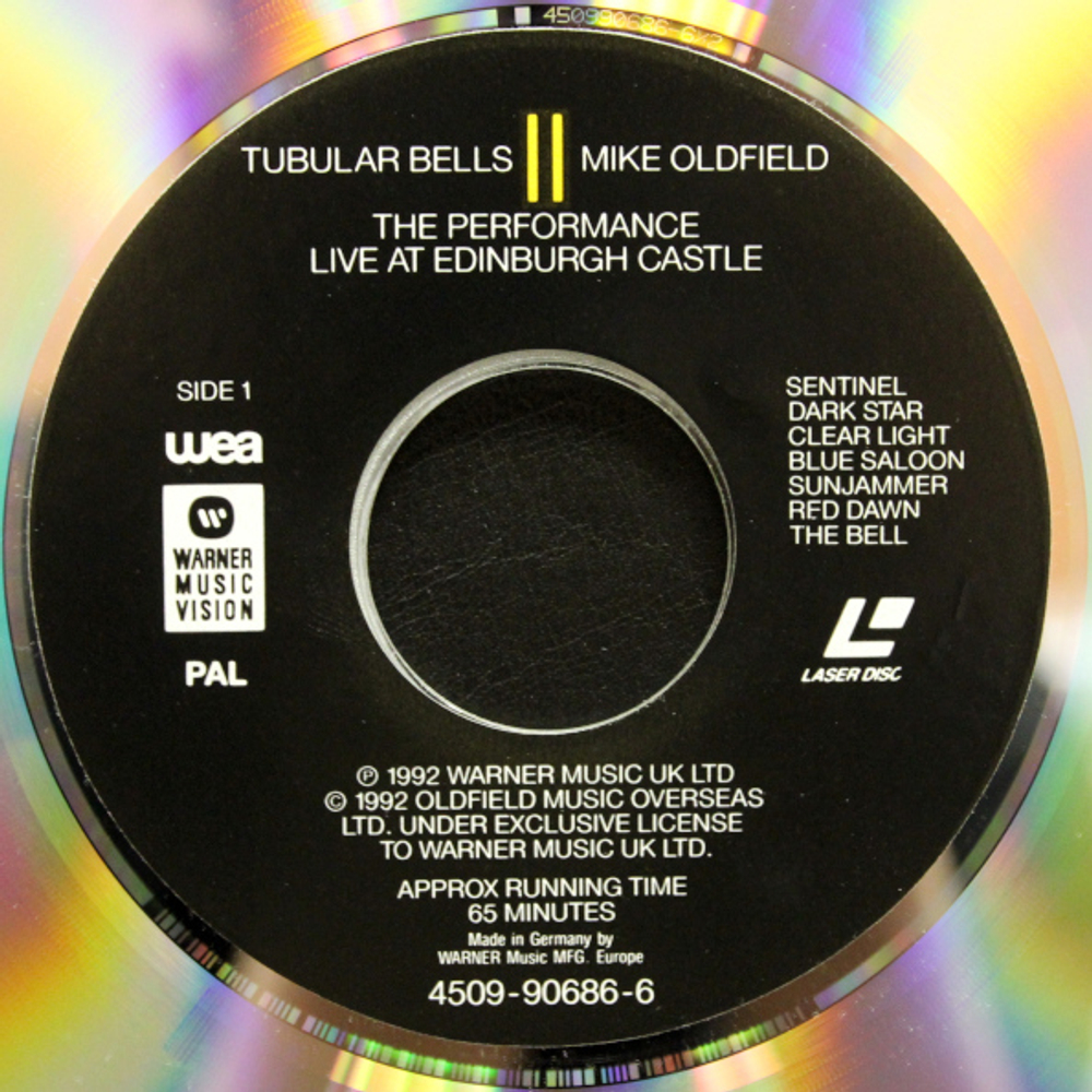 Mike Oldfield / Tubular Bells II - Live at Edinbourgh Castle (LD)