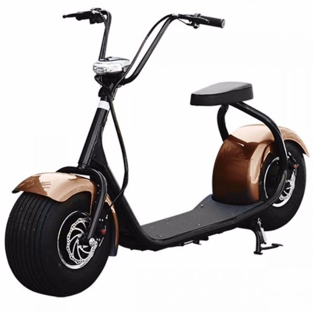 Электроскутер Seev Citycoco Classic 1000W 12Аh 60V Черный