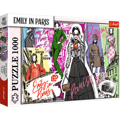 Pazl / Пазлы / Puzzles - "1000" - Emily in Paris: Fashion Inspirations  / Emily in Paris