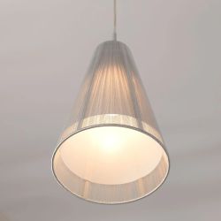 Citilux LOUIS CL936003 Подвесной светильник с абажуром Серебристый