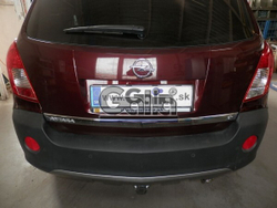 Фаркоп оцинкованный Galia O065A для Opel Antara 2006-2013, 2013-2017, Chevrolet Captiva 2006-2013, 2013-2018(паспорт и сертификат в комплекте)(без электрики)