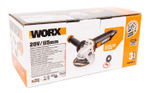 Угловая шлифмашина аккумуляторная WORX WX800