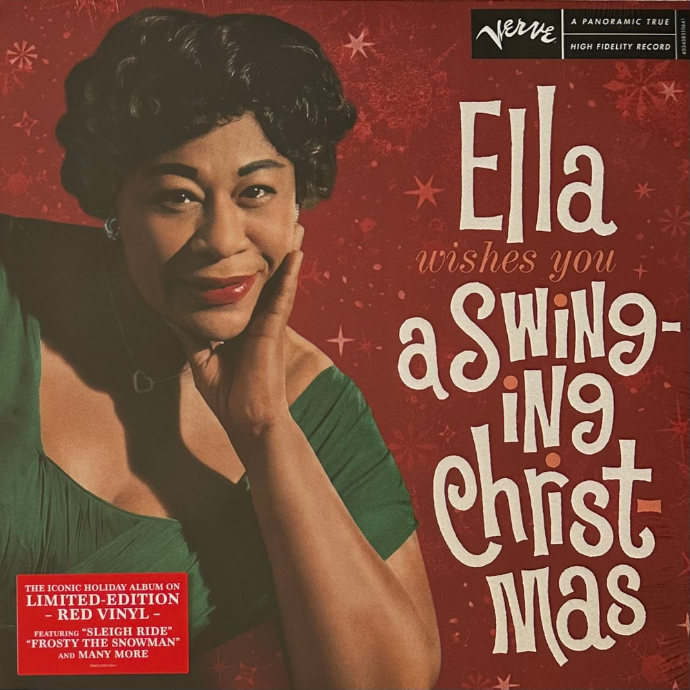 Ella Fitzgerald ‎– Ella Wishes You A Swinging Christmas (Европа 2023г.) Red