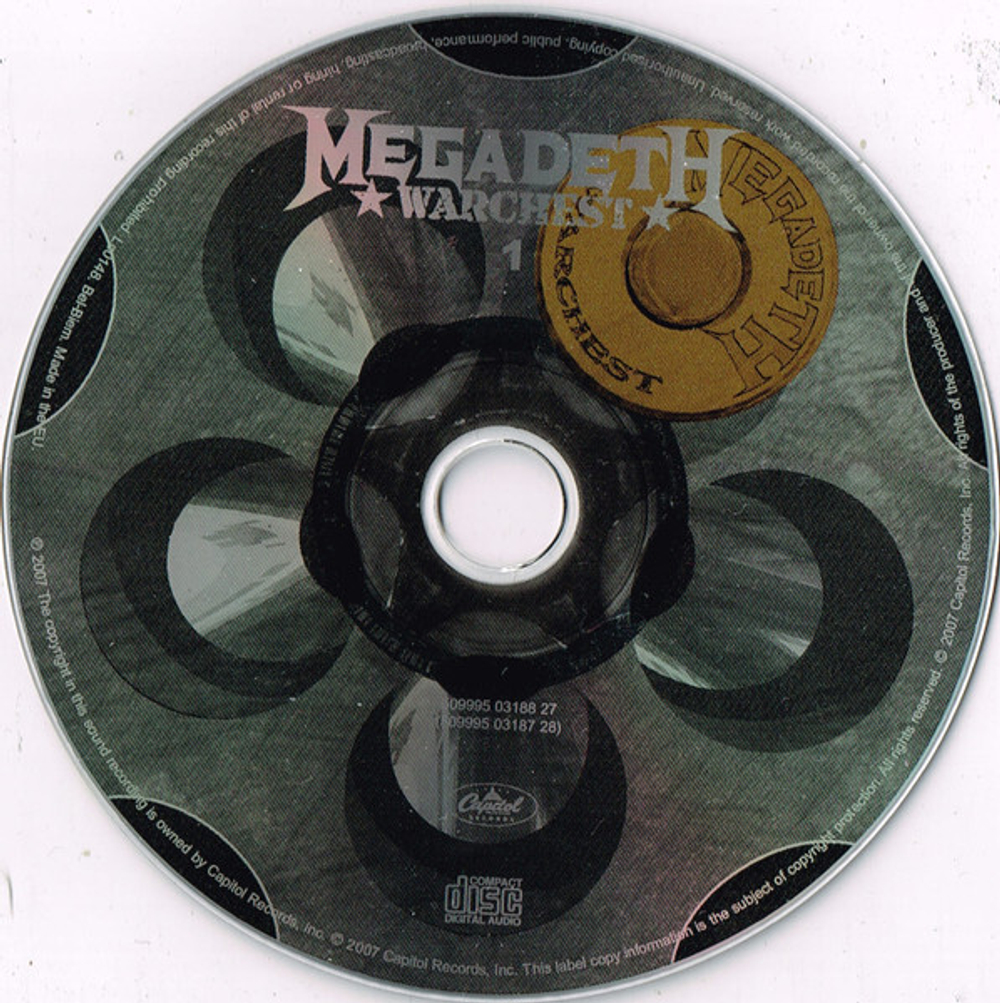 Megadeth / Warchest (4CD+DVD)