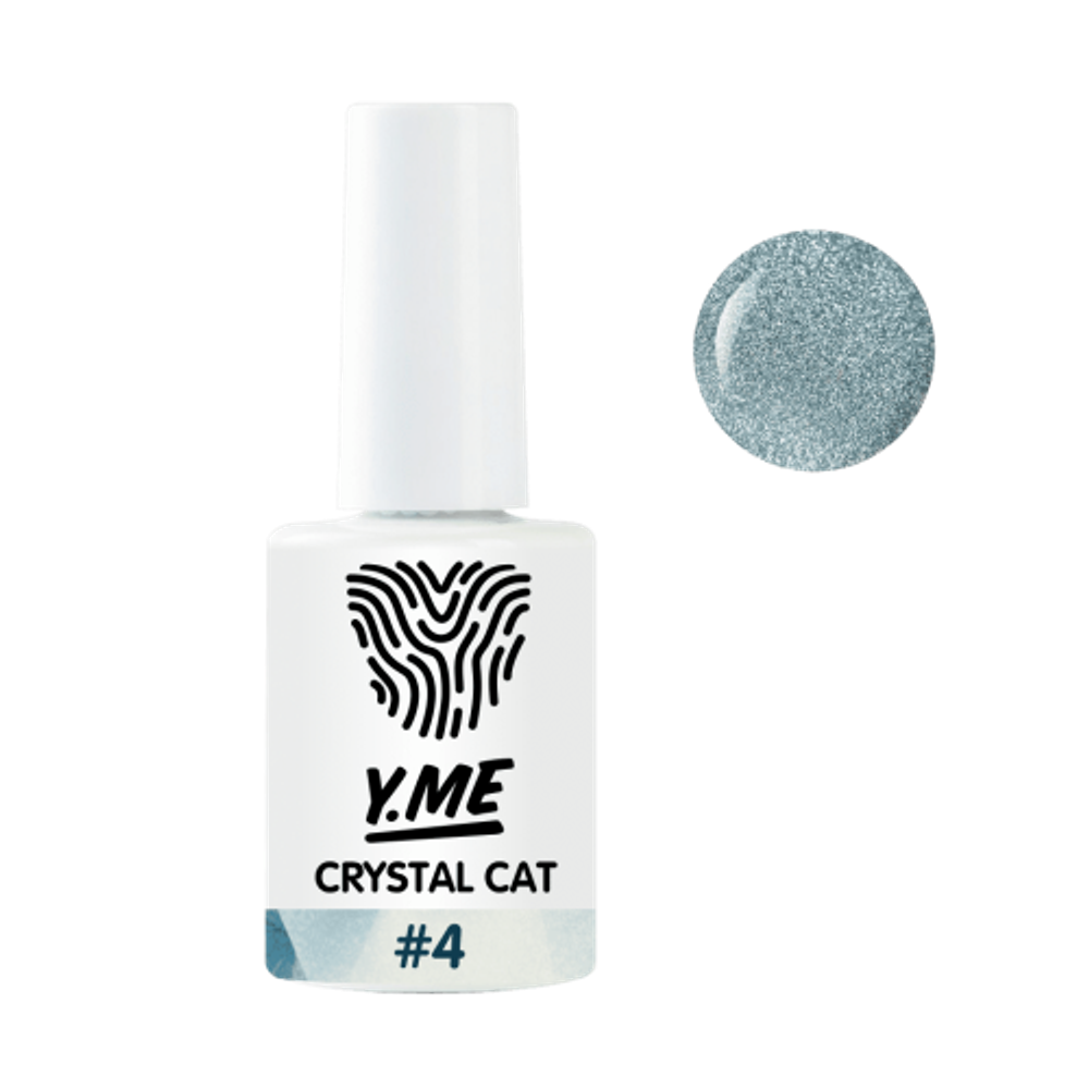 Y.me Гель-лак Crystal cat 04 (Кошачий глаз), 10мл