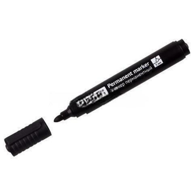 Маркер перманентный OfficeSpace ЧЕРНЫЙ 3 мм (1/12 шт.)