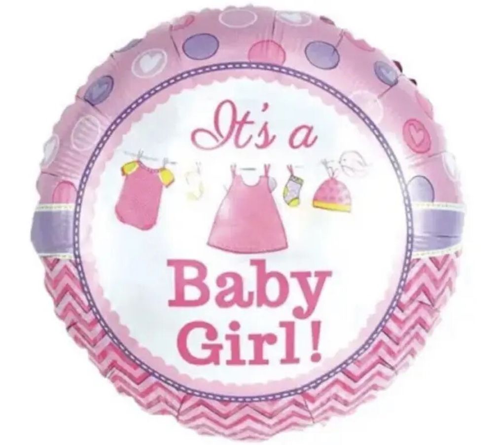 Круг 18&quot; It&#39;s a baby girl Fl