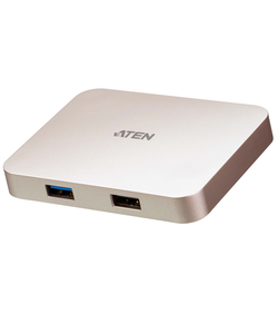 Dock станция ATEN USB-C 4K Ultra Mini Dock with Power Pass-through