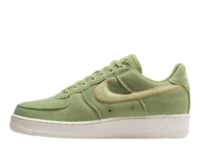 Баскетбольные кроссовки Nike Air Force 1 Low Canvas Shoes Green