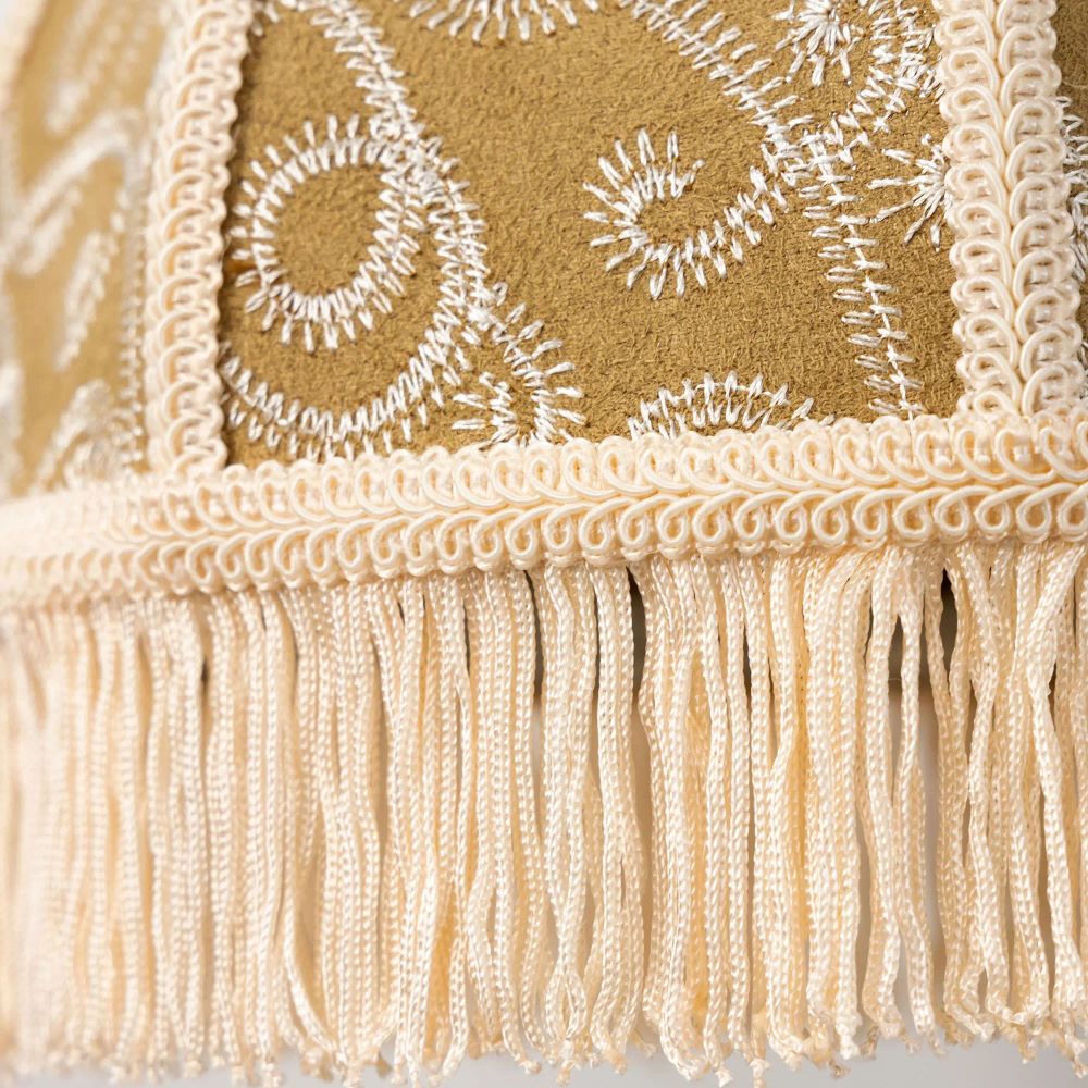 Citilux Базель CL407315 Бра с абажуром Вышивка и выключателем