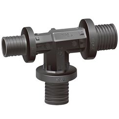 Тройник VARMEGA Slide-fit переходной, 20×25×16, аксиальный, PPSU, VM50506