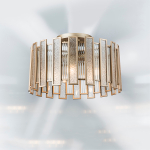 712052 Люстра AGAVE 5х40W E27 ШАМПАНЬ/ПРОЗРАЧНЫЙ