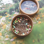 Булавки с цветными головками Katia, 60 шт