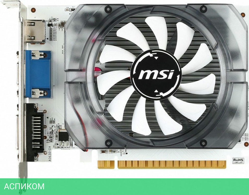 Видеокарта MSI GeForce GT 730 DDR3 4GB (N730-4GD3V2)
