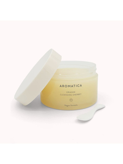 Aromatica Orange Cleansing Sherbet щербет для лица с маслом канолы и маслом семян бабассу