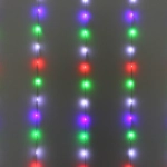Гирлянда для дома ЗАНАВЕС «Bright light» Водопад 3м*3м 240 ламп LED, IP-20, 8 режимов, Мультицвет (возможность соединения)