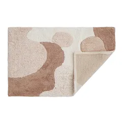 Коврик для ванной из хлопка с авторским принтом из коллекции freak fruit, 50х80 см