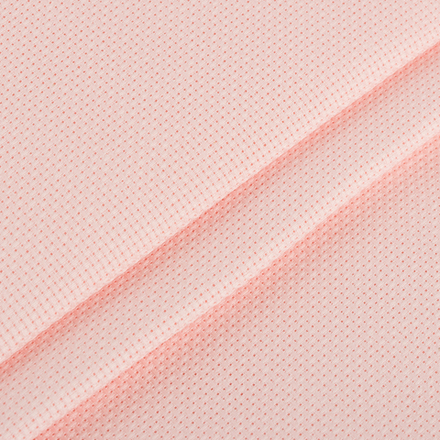 Канва "Gamma" Aida №14, 100% хлопок, отрез 50*50 см, цв.св.розовый
