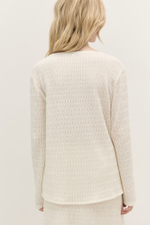 Блуза изящная фактурная