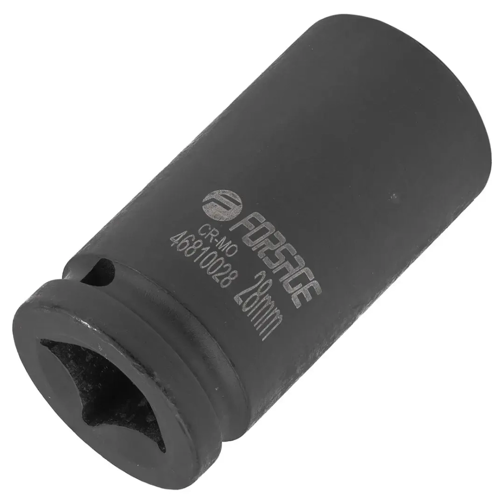 Головка ударная глубокая 3/4'', 28мм (12гр.) Forsage F-46810028