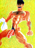 Brad Parker aka Ace Moorcock - эротическое искусство художника Брэда Паркера. 18+