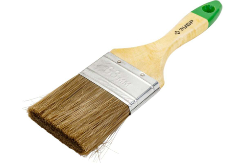 Плоская кисть ЗУБР ЛАЗУРЬ-МАСТЕР 4-01009-063