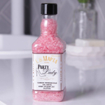 Соль для ванны во флаконе-бутылочке Party Lady с ароматом ягод - 300 гр.