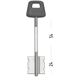 Заготовка сувальдного ключа 13025 CIZ9DP