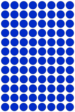 Виниловые наклейки для упаковки и маркировки Policomprint M3, 14 мм. 96 шт.