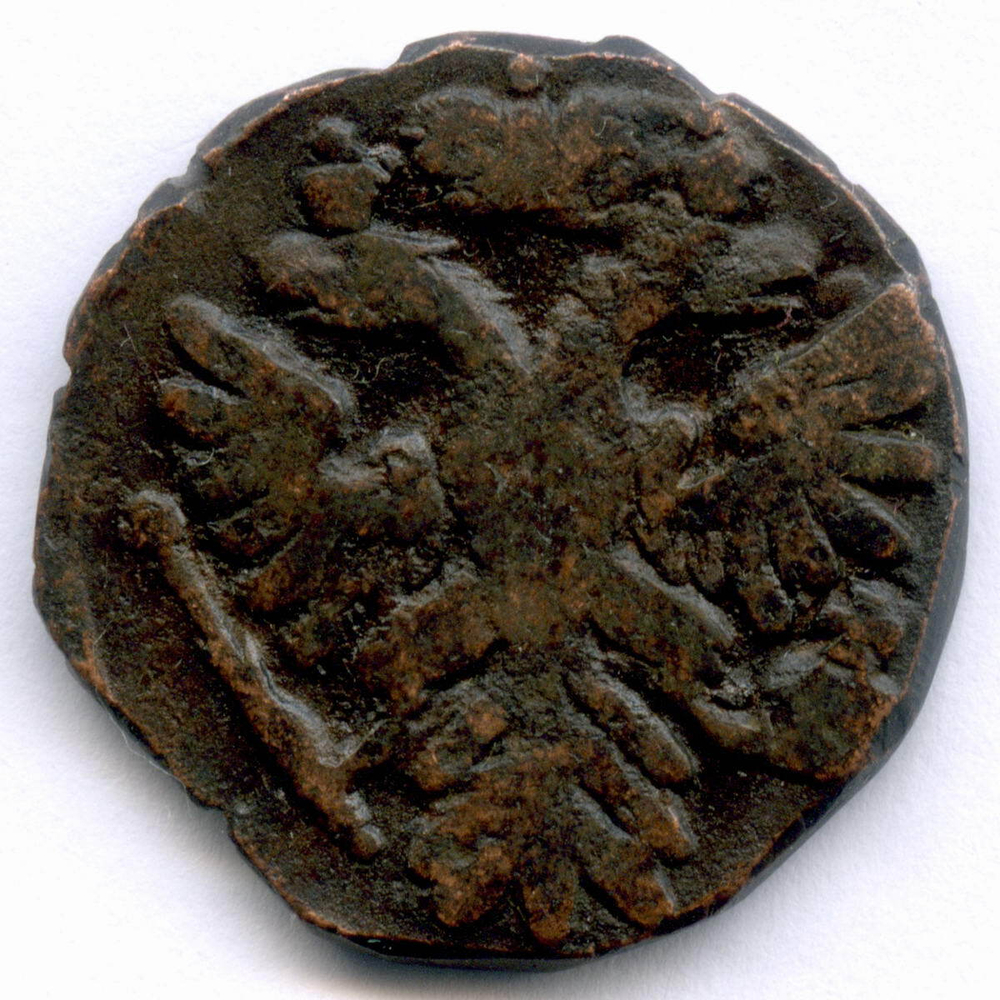 Денга 1740 год. F