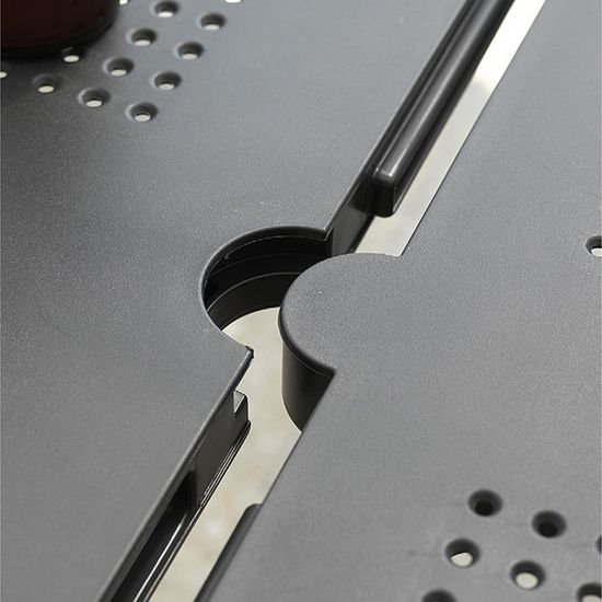 Стол пластиковый раздвижной Libeccio цвет антрацит Nardi Италия