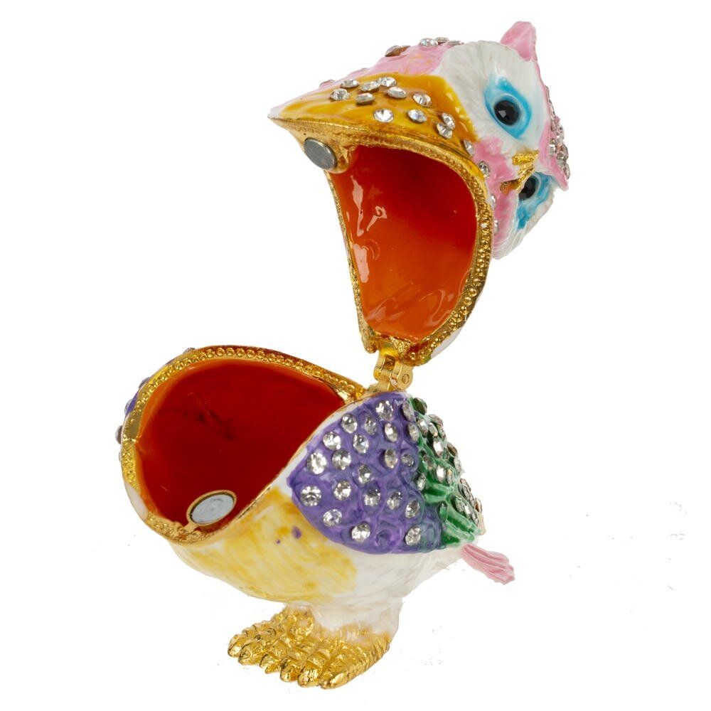 GAEM Шкатулка "Сова", L6 W4,5 H7 см