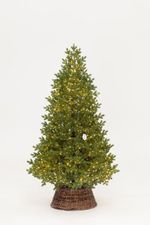 Елка с гирляндой 2в1 «Измайловская» (Литая хвоя) 240 см / 2,4 м