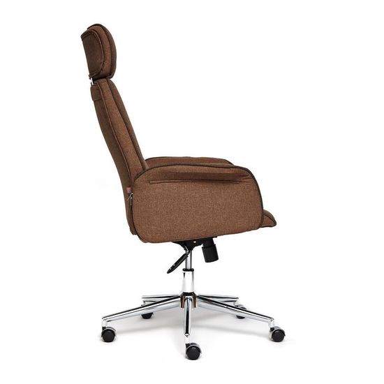 Кресло Tetchair CHARM ткань, коричневый/коричневый , F25/ЗМ7-147