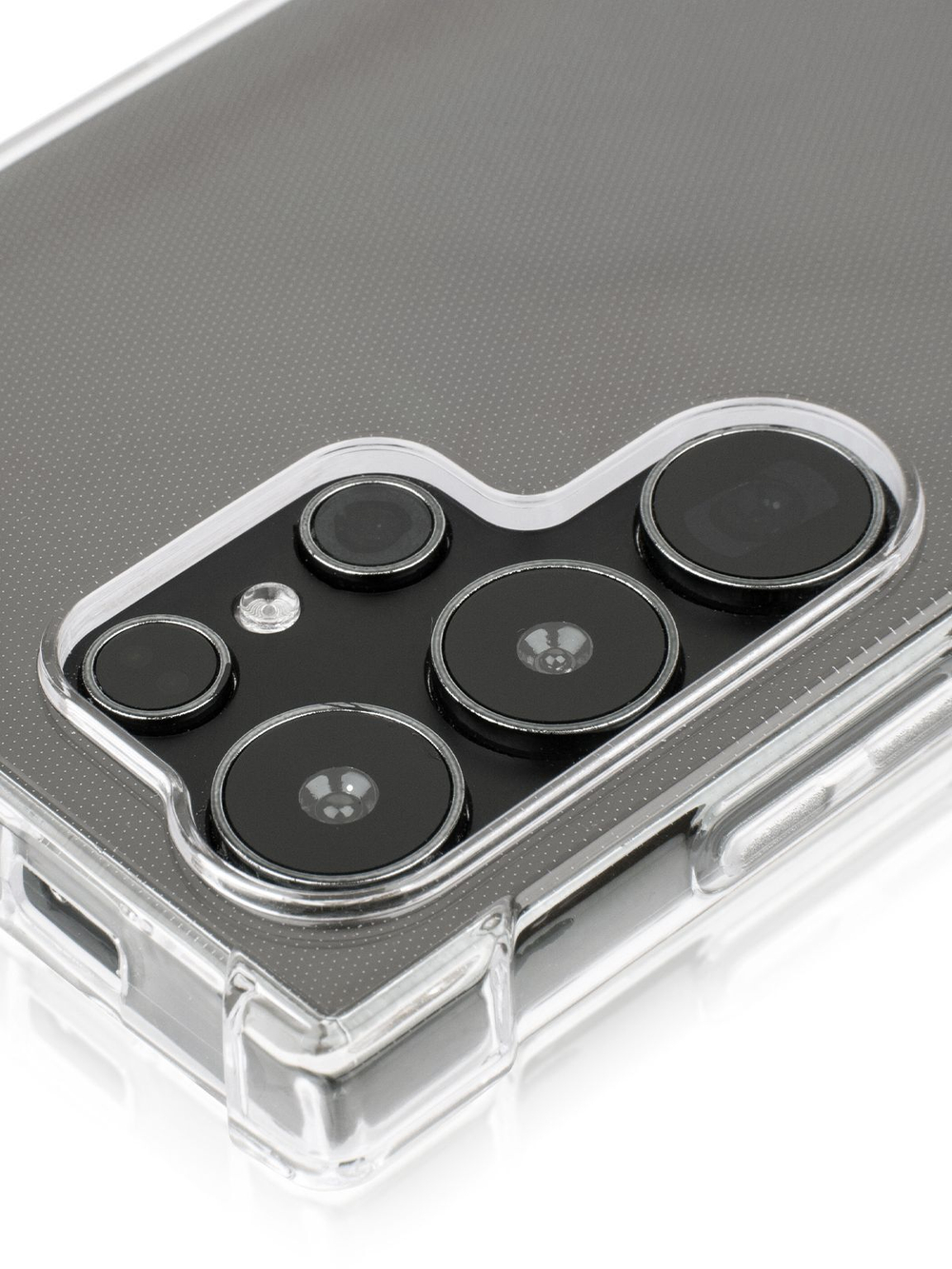 Чехол ROSCO для Samsung Galaxy S24 Ultra (арт.SS-S24U-HARD-TPU-TRANSPARENT )