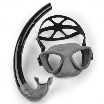 Набор маска+трубка+ласты в сумке C4 Carbon Predator