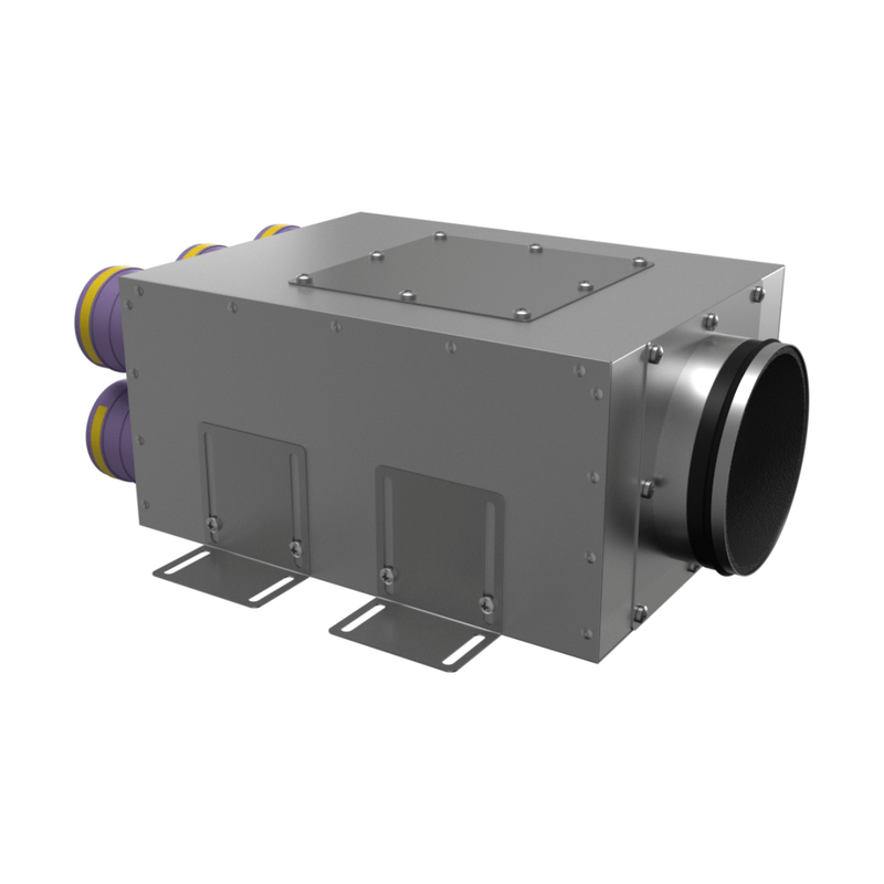 Присоединительная коробка KV 160/75×6 на 6 выходов