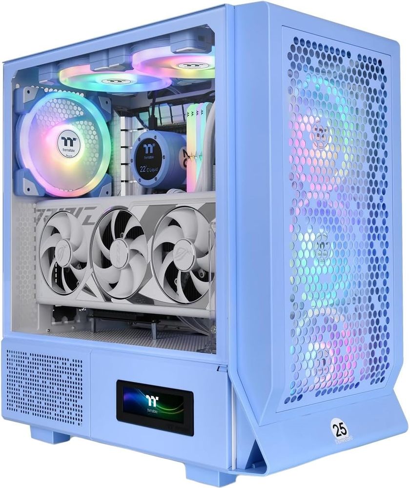 Корпус Thermaltake Ceres 330 TG ARGB Hydrangea синий Корпус Thermaltake Ceres 330 TG ARGB Hydrangea синий