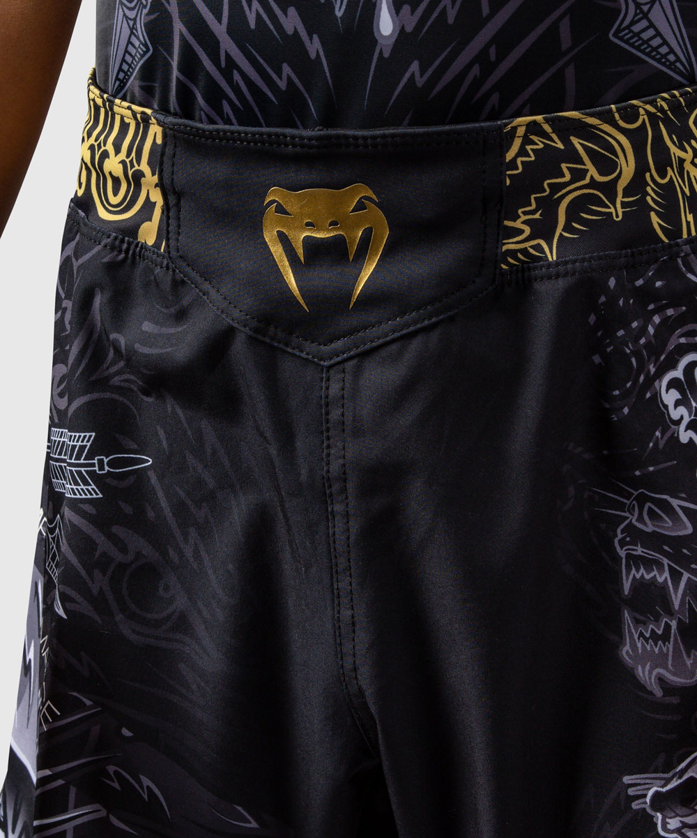 Шорты ММА детские Venum Wolf Atak Black/Grey
