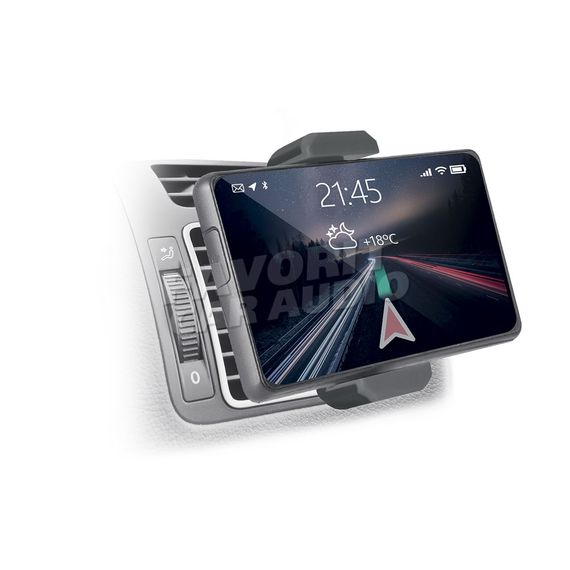 Держатель Defender CH-124 пластик воздуховод чёрный