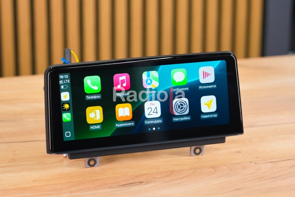 Магнитола для BMW 3-серия F30 2012-2016, 4-серия F36, F32 NBT - Radiola RDL-6213-L монитор 10.25" на Android 13, 8Гб+128Гб, CarPlay, 4G SIM-слот