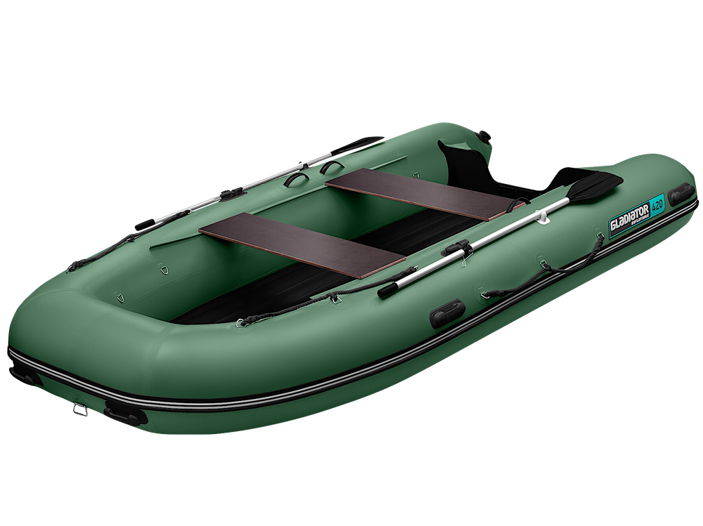 Лодка ПВХ Gladiator Air Sport E420S НДНД -