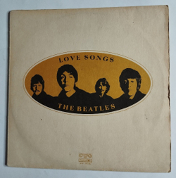 Винтажная виниловая пластинка LP The Beatles Love Songs (Болгария 1985)