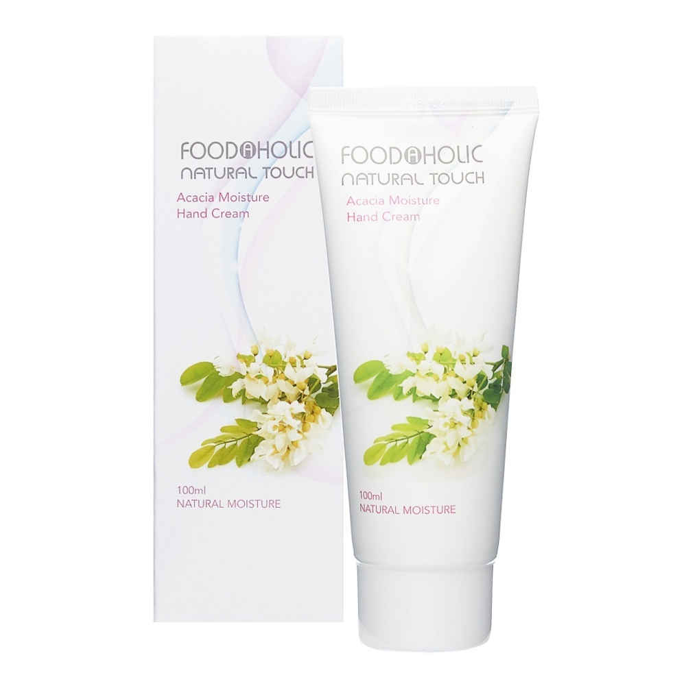 FOODAHOLIC Крем для рук набор FOODAHOLIC NATURAL TOUCH MOISTURE HAND CREAM коллаген,акация 2шт по 100мл