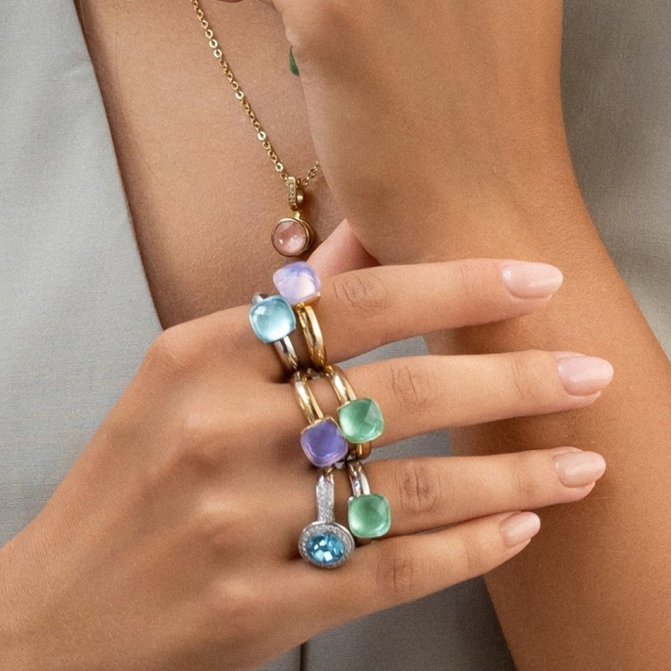 Кольцо Qudo FIRENZE 16.5 (G) Vintage Rose 107001/40-5942 16.5 размер 16,5