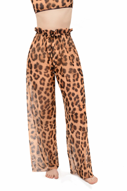 Пляжные женские брюки "Леопард"
